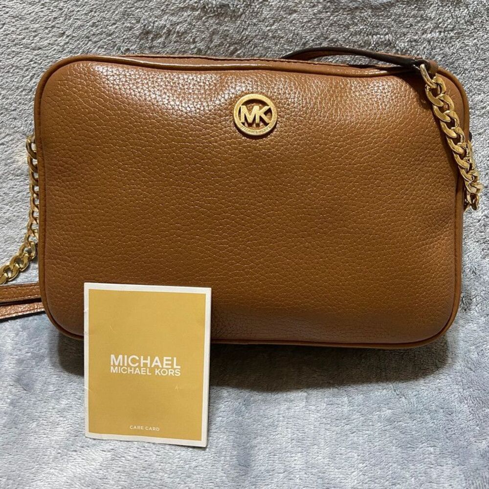 Michael Kors Fulton Leather Shoulder Bag